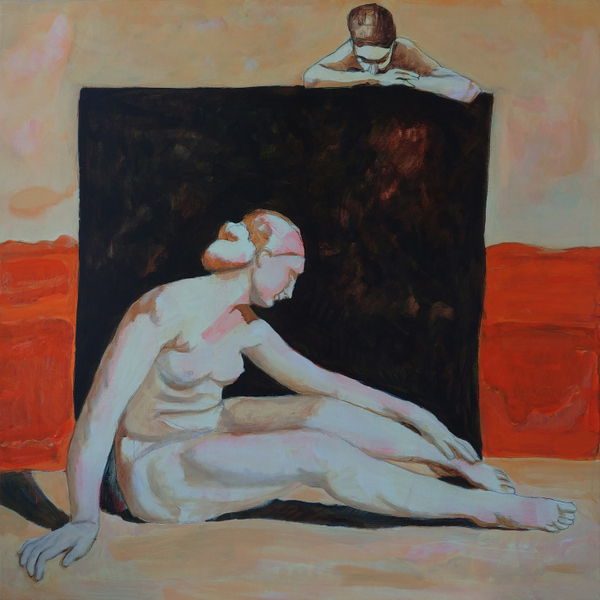 repos 2 - 80x80 - huile sur toile